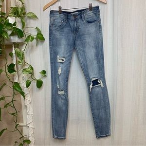 BP. Distressed skinny jeans